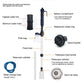 🐠 Aspirator electric pentru pietrișul din acvariu — funcționează pe baterii, cu lungime reglabilă și ușor de utilizat — potrivit pentru toate acvariile 🧹🐟