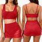 👙Set de costum de baie din trei piese pentru femei