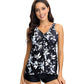 🌸👙 Tankini din două piese, care modelează silueta – Un aspect plin de încredere, confort perfect
