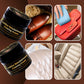 🌟Trusă de vopsire și reparare a pielii – 11 culori intense, finisaj protector semilucios. Reface aspectul pantofilor, canapelelor și accesoriilor – sigură, netoxică și ușor de aplicat! 💪✨