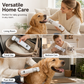 🐶 Pieptene electric pentru îngrijirea animalelor de companie, cu funcție de aspirare încorporată