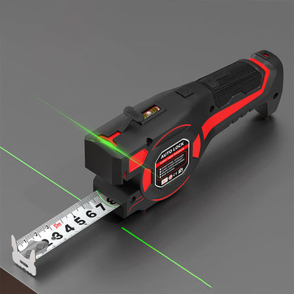 📢📢REDUCERE DE 50%!! ⏰Bandă de măsurat 2-în-1 cu ghidaj laser