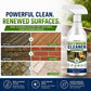 🌿 REDUCERE DE 50% PENTRU O PERIOADĂ LIMITATĂ! Spray de curățare pentru suprafețe exterioare, îndepărtator rapid de pete pentru terase, mobilier din lemn și suprafețe exterioare