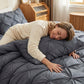 🛏️ MOST 50% KEDVEZMÉNY! 🌿 3 részes, redős hajtogatású paplanhuzat-szett – Elegáns redők, puha anyag és teljes szett – Tökéletes választás egy kifinomult hálószoba átalakításához ✨