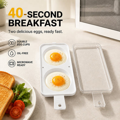 🥚⚡ 50% KEDVEZMÉNY! Több mint 50 000 eladott darab! Főzz 2 tökéletes tojást 40 másodperc alatt – olaj nélkül, serpenyő nélkül, várakozás nélkül. Egészséges reggeli egy pillanat alatt!
