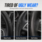 🚗Most 50% kedvezmény! Bőrjavító krém autó kormánykerékhez – Fekete bőrfelújító paszta, elszíneződés- és karcjavító krém