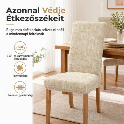 🪑1+1 INGYEN✨Kockás Székhuzat – Egész éves védelem, tökéletes illeszkedés a székekhez