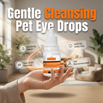 🐶 Szemkörnyék-tisztító cseppek háziállatoknak | 10 ml