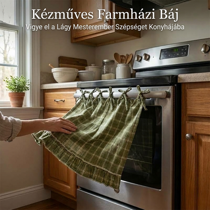 🎀Paraszt stílusú fodros sütőajtó-szoknya🏡