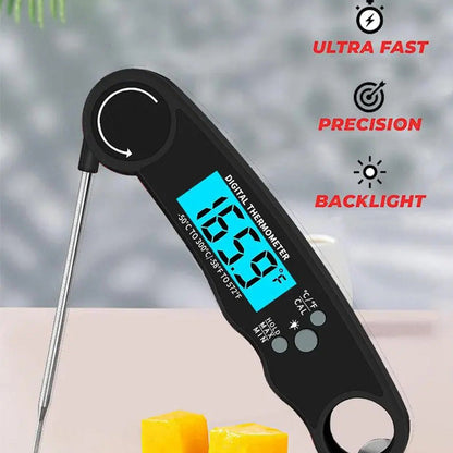 Azonnal leolvasható digitális ételhőmérő🍳