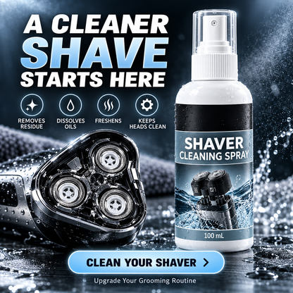 🧔🪒Borotva pengetisztító és kenő spray: Tökéletes borotválkozás másodpercek alatt – búcsú a tompa pengéktől és a bőrirritációtól!