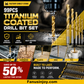 🔥Unealtă de înaltă eficiență preferată de meșterii experimentați! Magazin direct de la fabrică – Set de 99 de burghie cu acoperire din titan