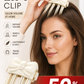 📢📢50% REDUCERE !! ⏰Clips fără fir, încălzit, pentru ridicare la rădăcină și volum – Instrument de coafare Salon Crown Volume pentru păr fin și lipsit de volum